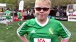 Fotboll i Kungsträdgården med Special Olympics Sverige
