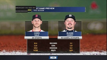 Chris Sale Takes Mound In Series Finale Vs. Tigers