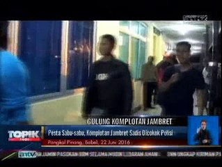Pesta Sabu, Komplotan Jambret Sadis Dibekuk Polisi