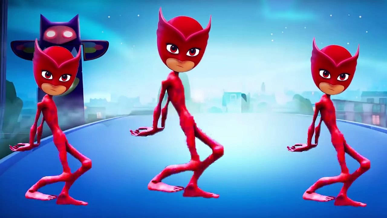 Colour Learning pj masks #1 Catboy Owlette Gekko Heroes Song | Learn With PJ Funny Alien Dance