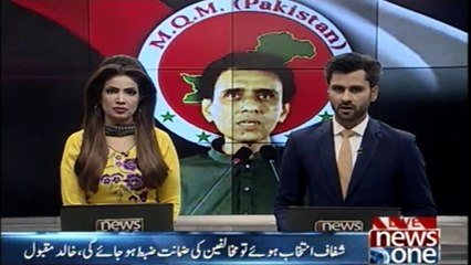 Election marks of all parties are visible every where, except MQM, Khalid Maqsood Siddiqui