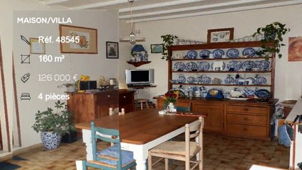 A vendre - Maison/villa - AULNAY (17470) - 4 pièces - 160m²