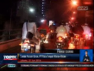 Pawai Damai FPI di Jakarta