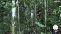 Last of his tribe emerges in newly released Amazon footage