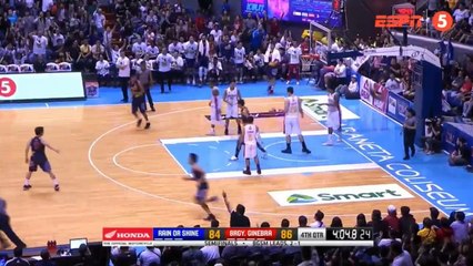 Ginebra vs Rain or Shine 4th Qtr - Semifinals Game 4 - July 23, 2018 (PBA Com. Cup 2018)