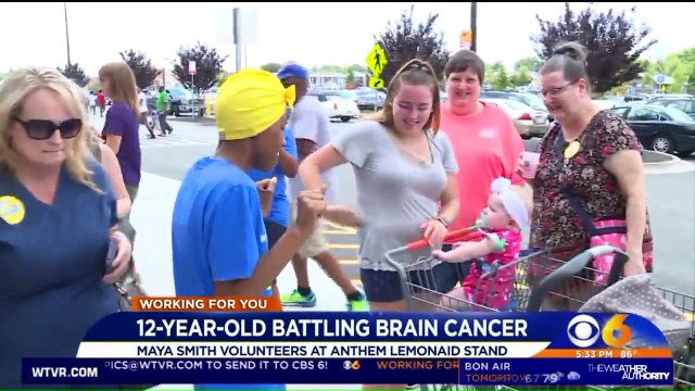 12-Year-Old With Brain Cancer Sells Lemonade to Help Other Kids