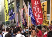 Hundreds Rally Against Attempt to Ban Hong Kong Political Party