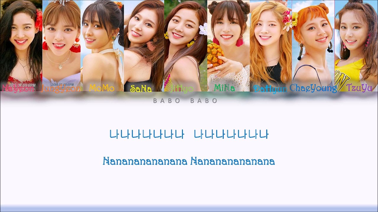 TWICE - DANCE THE NIGHT AWAY lyrics [HAN/ENG/CHI] [韓英中字]