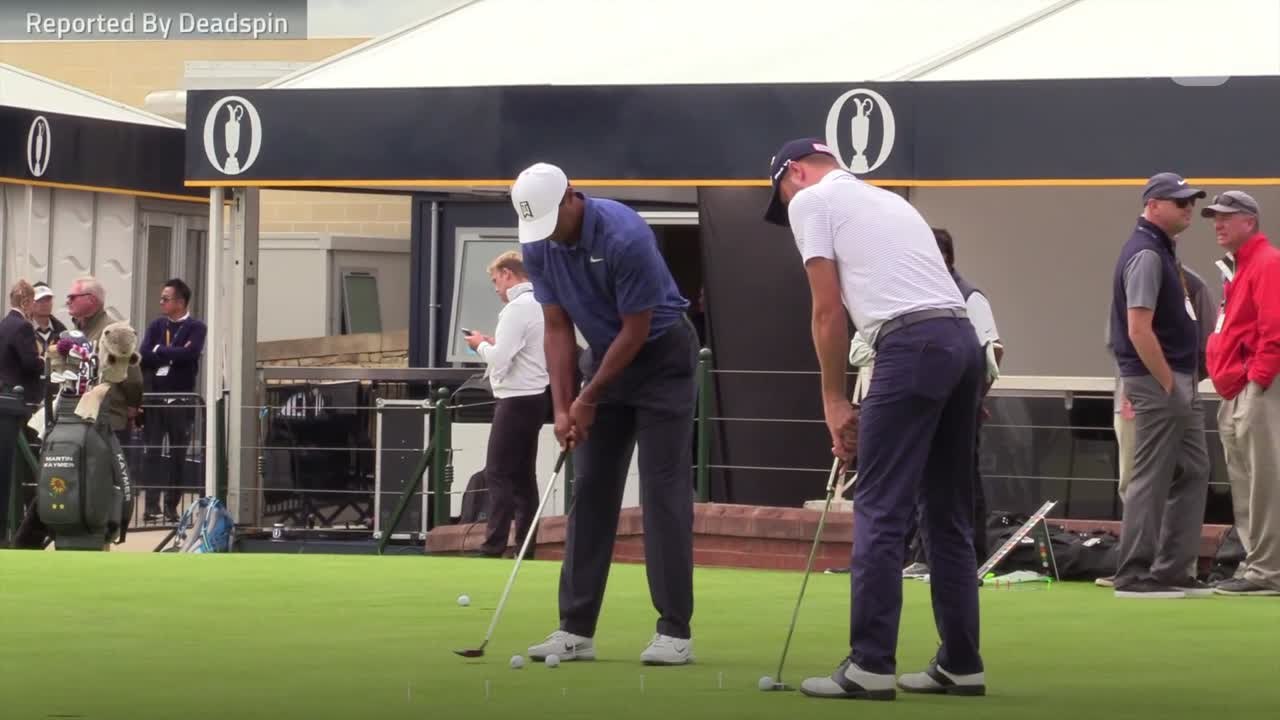 Tiger Woods Puts Up A Fight At The Open Championship