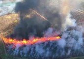 Aerial Footage Shows Intense Northern Territory Bushfire