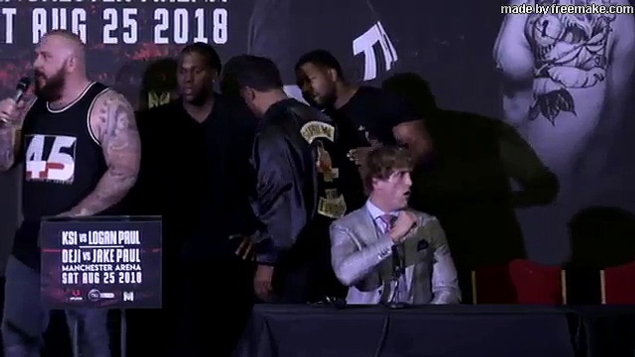 KSI VS LOGAN PAUL PRESS CONFERENCE HIGHLIGHTS