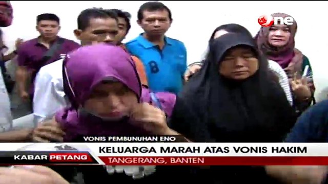 Pembunuh Eno Divonis 10 Tahun, Massa Bentrok dengan Polisi