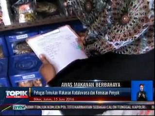 Razia Makanan, Petugas Temukan Kedaluwarsa dan Kemasan Rusak