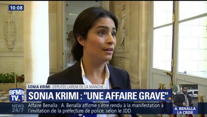 Affaire Benalla: "C'est une affaire grave",  affirme Sonia Krimi, députée LaREM