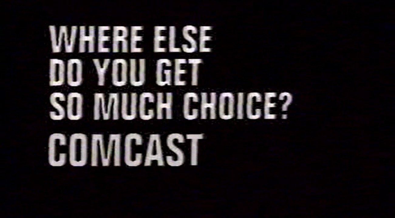 1990 Comcast TV Ad