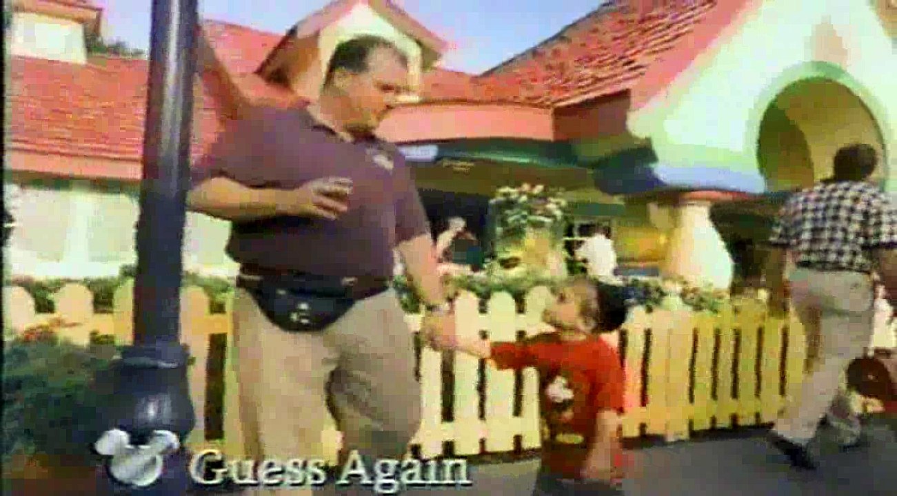 1997 Disney World TV Ad "Guess Again"