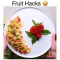 فيديو أفكار رائعة لاستخدام الخضر والفواكه في تزيين الطعام على المائدة