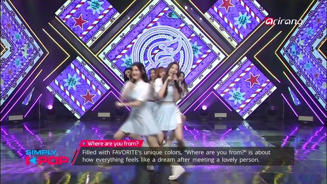 [Simply K-Pop] FAVORITE(페이버릿) _ Where are you from?(어느 별에서 왔니?) _ Ep.314 _ 060118