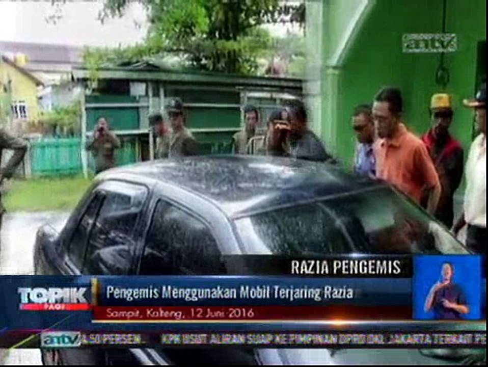 Pengemis Bermobil Terjaring Razia
