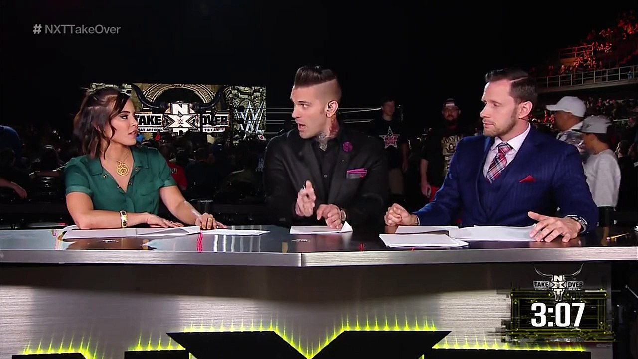 NXT TakeOver San Antonio Pre Show 1/2 part 2/2
