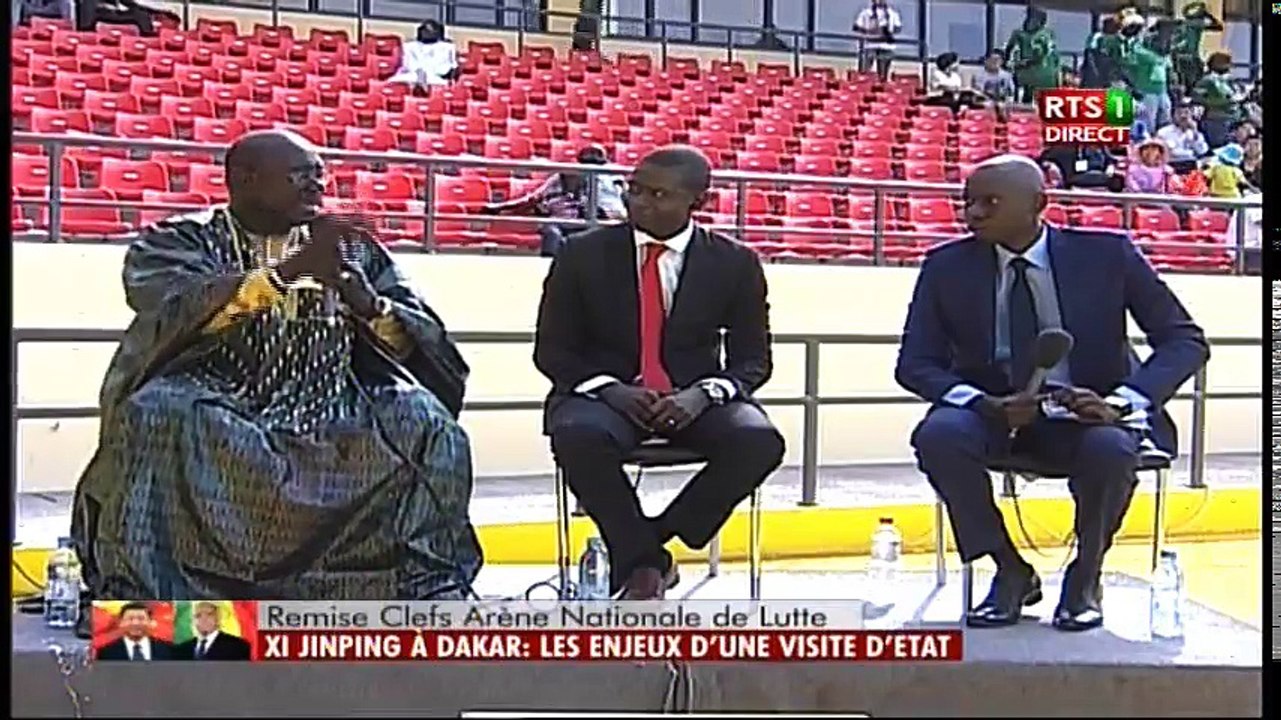 Arène Nationale de Lutte : Remise Clef - Senegal / Chine #2