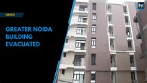 Greater Noida building evacuated as crack develops in it