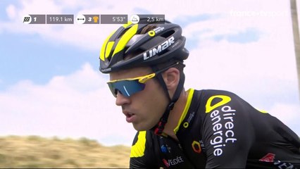 Tour de France 2018 : Lilian Calmejane est parti seul en tête !