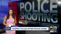 Suspect killed in Tucson officer-involved shooting