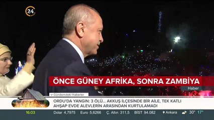 Önce Güney Afrika, sonra Zambiya