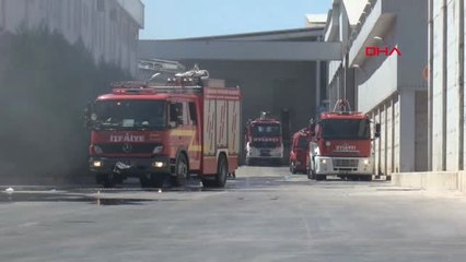 Gaziantep Fabrikadaki Yangın Korkuttu