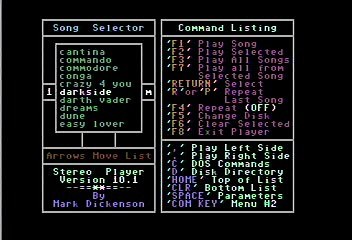 John Cafferty/Beaver Brown Band "On the Darkside" Commodore 64 Stereo Sid Player Keyboard