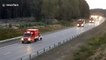 Polish firefighters travel to Sweden in mass effort to subdue wildfires