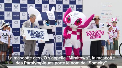 Tokyo baptise les mascottes des JO-2020