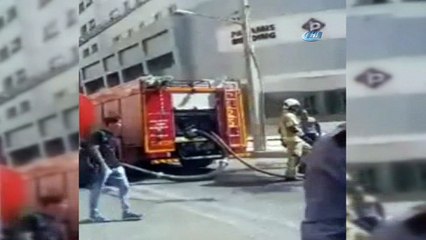 - Tahran’da Gökdelende Yangın