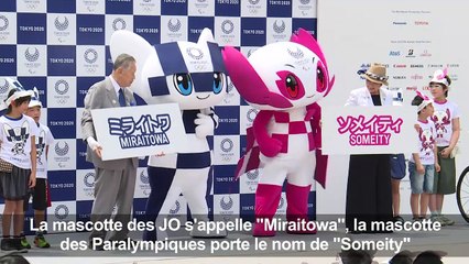 Tokyo baptise les mascottes des JO-2020