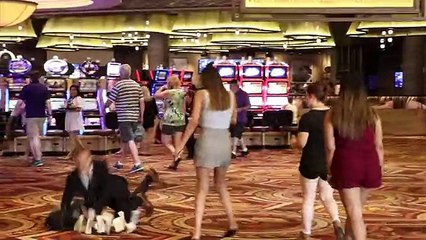 Falling With a Pile of Cash Prank