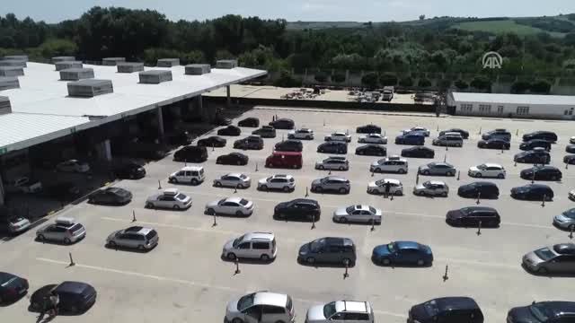 Kapıkule Sınır Kapısı'nda Gurbetçi Yoğunluğu - Edirne