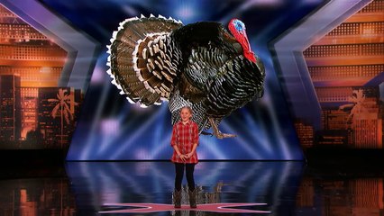 Lily Wilker 11 Year Old Animal Impressionist Delights The Judges - America's Got Talent 2018