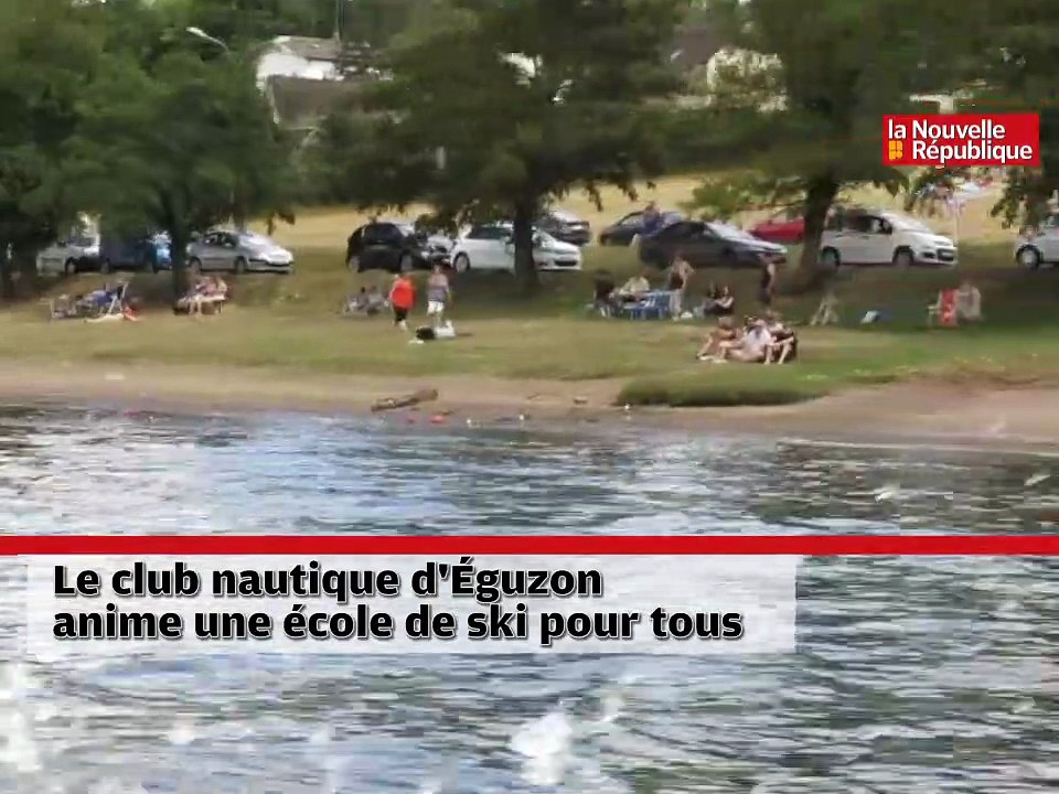 VIDEO. Le ski nautique en démonstration à la fête du lac d'Éguzon