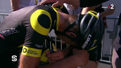 Tour de France 2018 : Lilian Calmejane craque à la ligne d'arrivée !