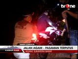Longsor di Palupuah Agam, Jalan Lintas Sumatera Terputus