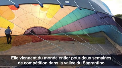Italie: les montgolfières dans le ciel de Ombrie