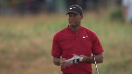 Tiger Woods en position pour un dernier birdie