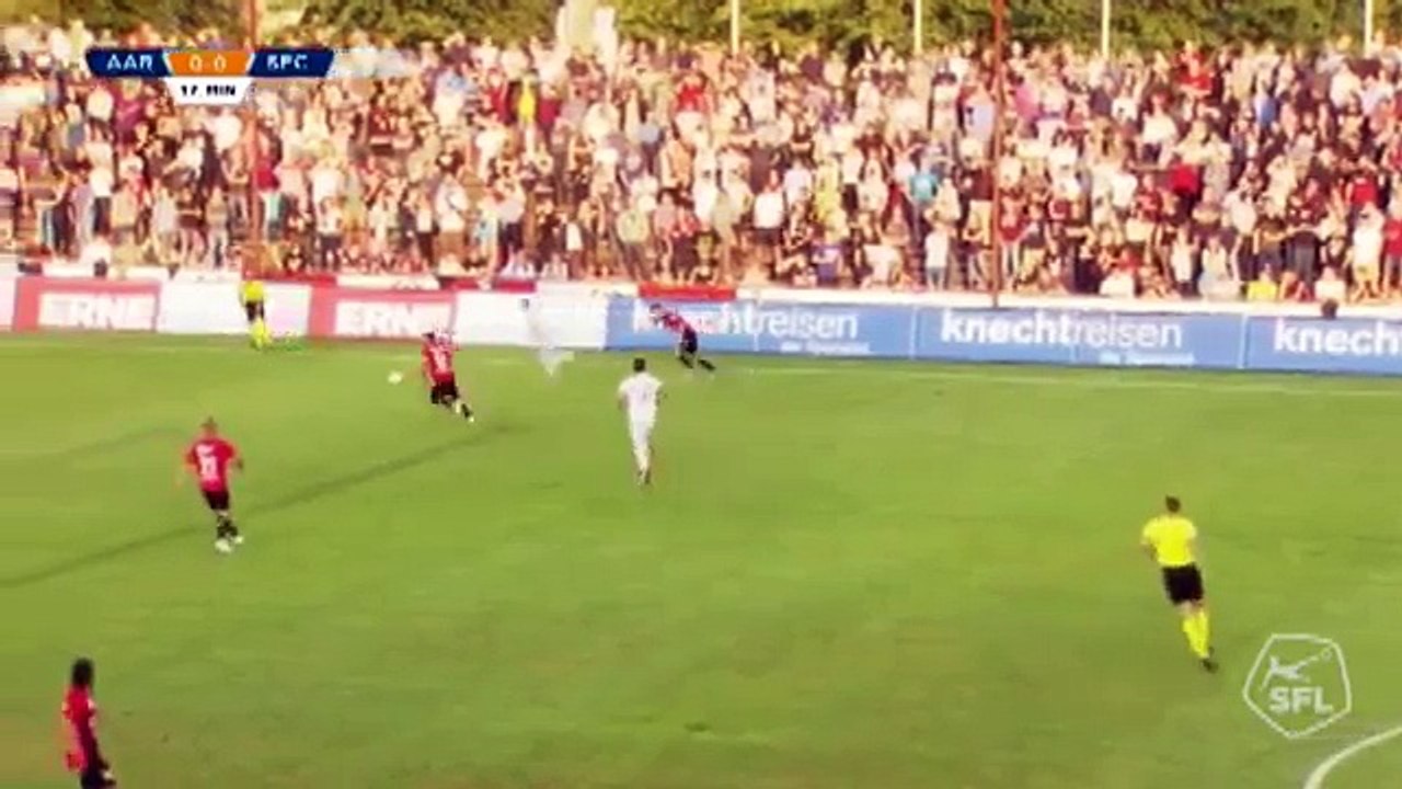 Aarau 0:1 Servette (Switzerland. Challenge League. 21 July 2018)