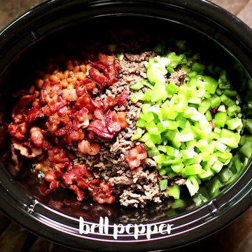 Slow Cooker Land Your Man Baked Beans. {Vintage Recipe of the Month} Even if you already have a man these beans are a must try![Click the photo] RECIPE BELOW