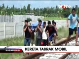 Mobil Ditabrak Kereta, Dua Penumpang Tewas Seketika