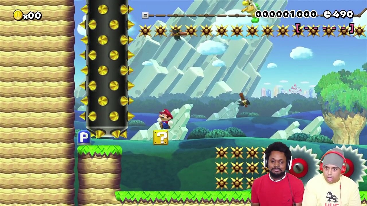 THIS LEVEL WAS SO HARD I NEEDED HELP!! [ SUPER MARIO MAKER] [#145]