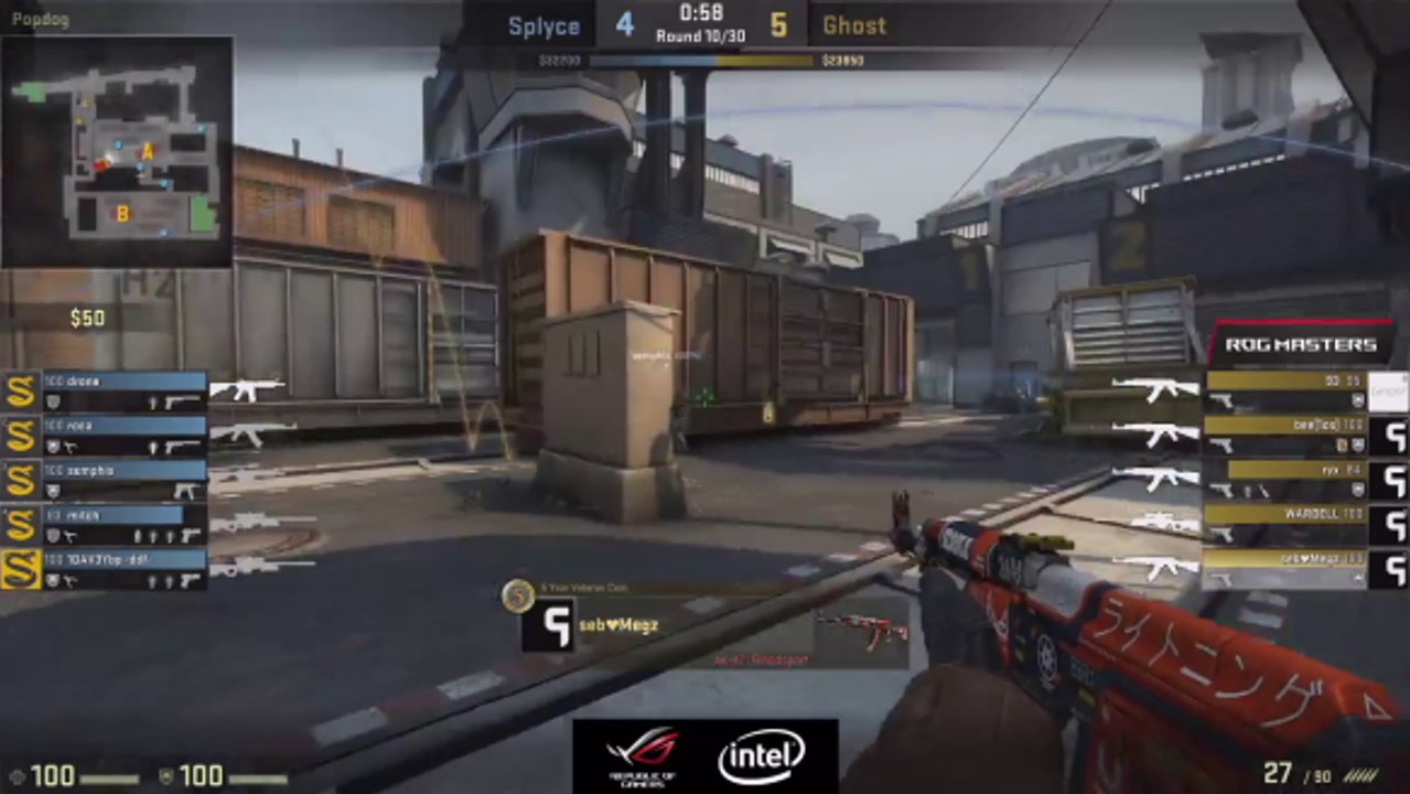 ASUS ROG Masters - Greats Plays Around Smokes On Train