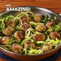 Garlic Butter Meatballs = actual dinner HEAVEN.Full recipe: