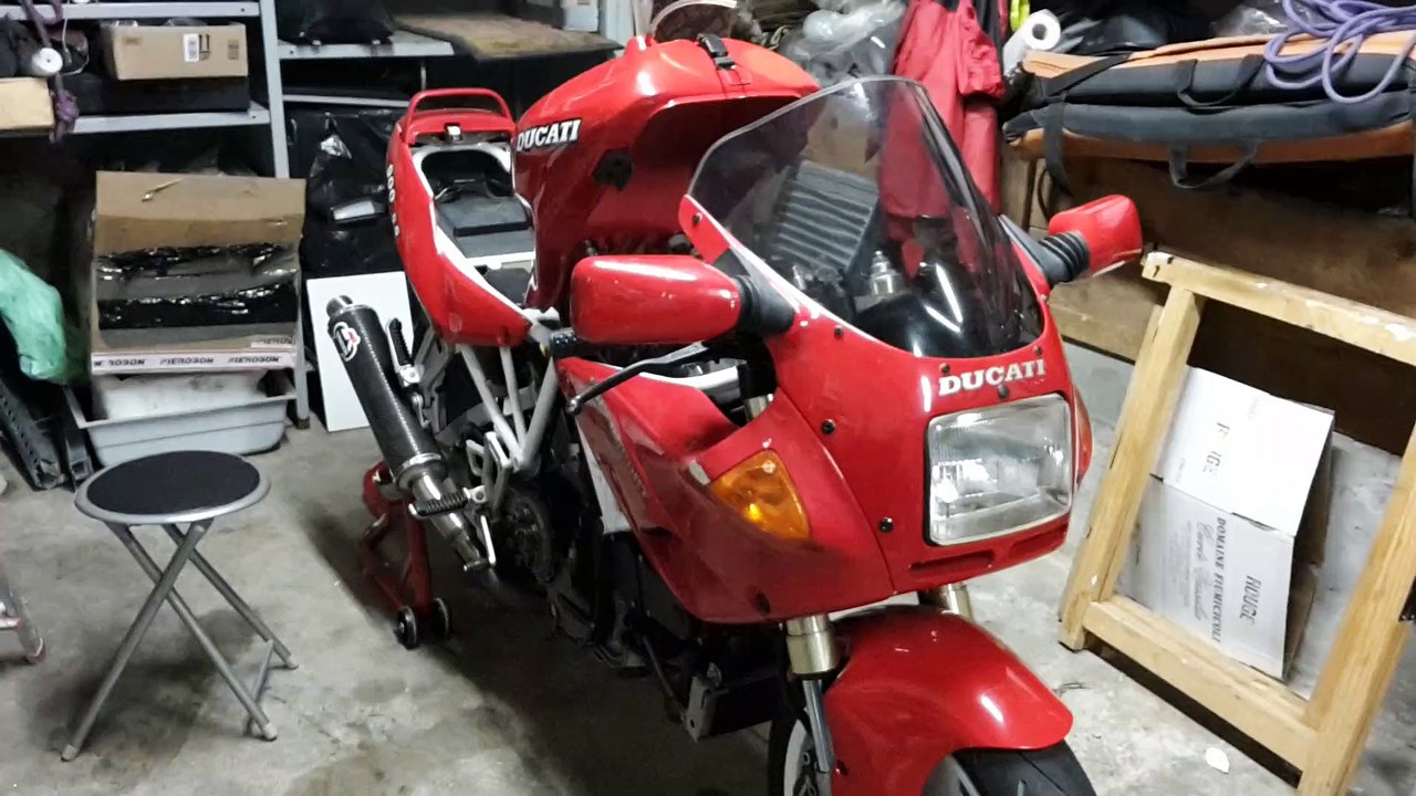 premier tournage de clé DUCATI 900 SS 91